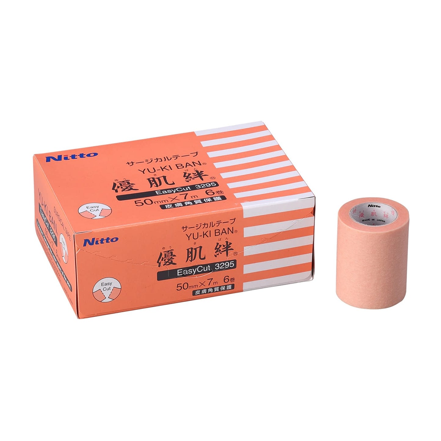 Yuhada Easy Cut Surgical Tape 25-2890-02 Yuhada 3295 (50mm x 7m) 6 strands