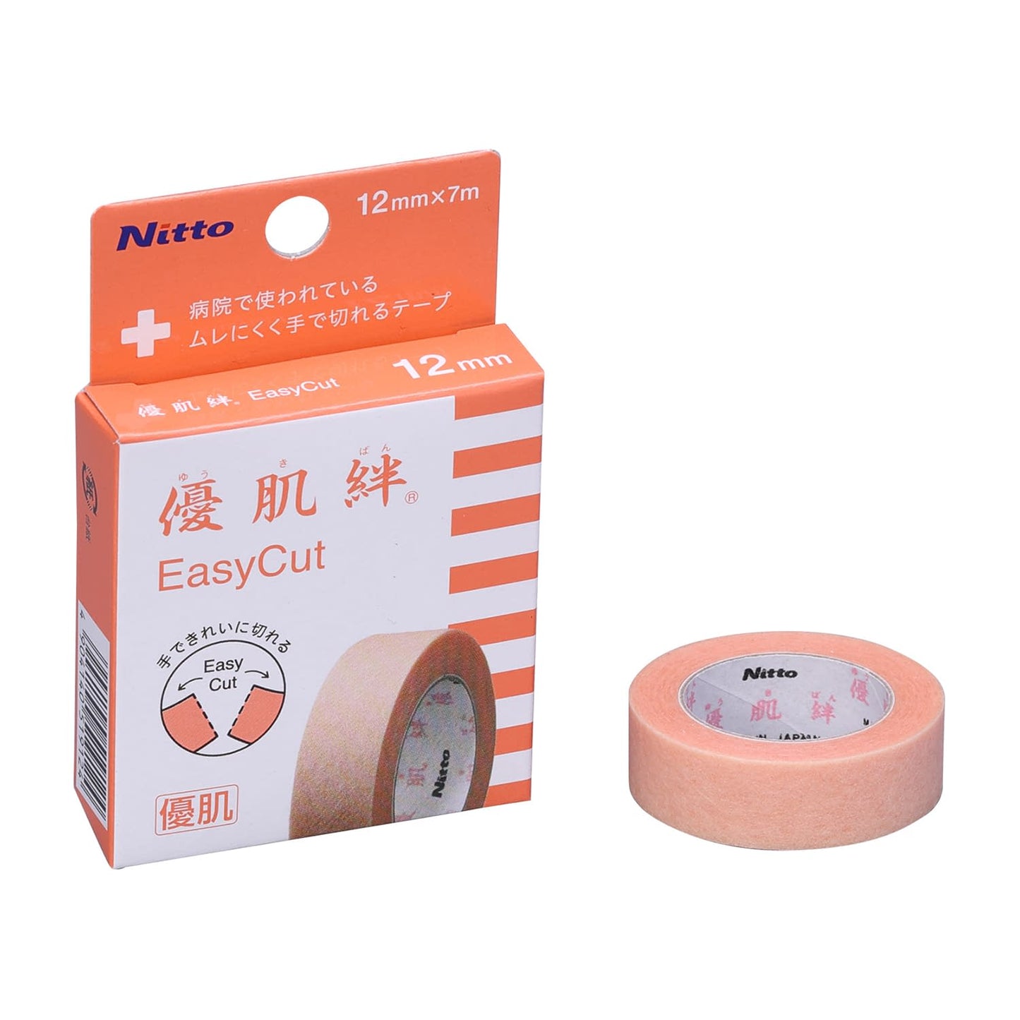 Yuhada Easy Cut (individually wrapped) Surgical Tape 25-2890-03 Yuhada 3291K (12mm x 7m) 1 can