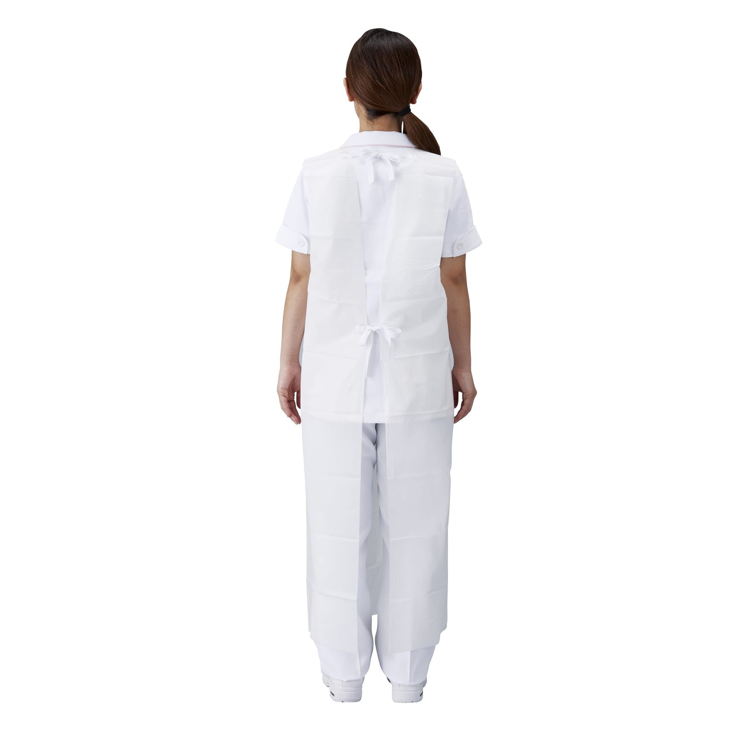 수술용 전방 항균성 비닐제(중) 수술용 앞치마 07-3205-02 마쓰요시 1200MM