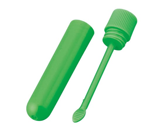 (Small pack) Fecal collection tube, green, 1 piece, 1 piece