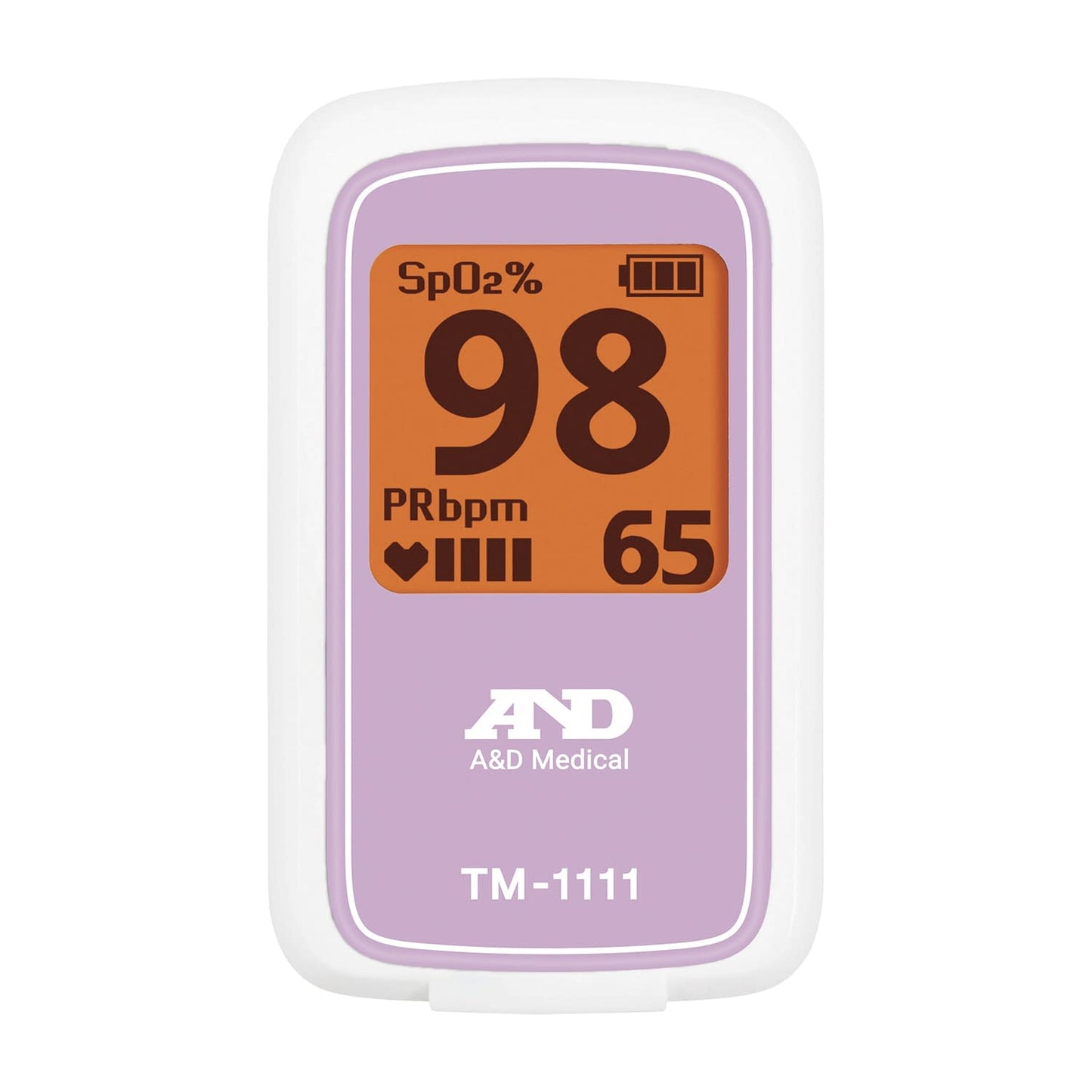 펄스 옥시 미터 포화 모니터 25-5951-01 A & DAY TM-1111A-JC2O (핑크)