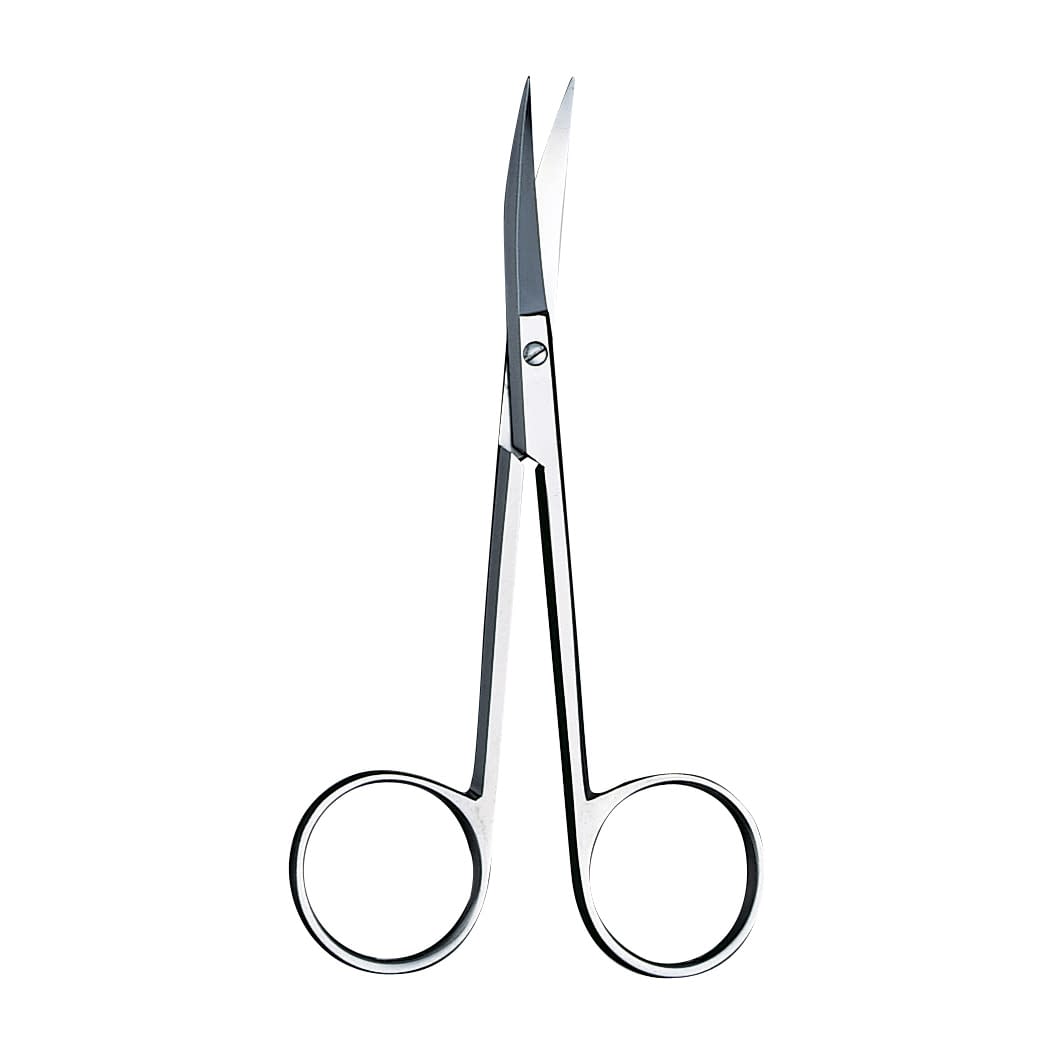 Ophthalmic scissors (reverse type), double-pointed, reverse type, screw 22-2233-01 MATSUYOSHI MY-9127B(115MM)
