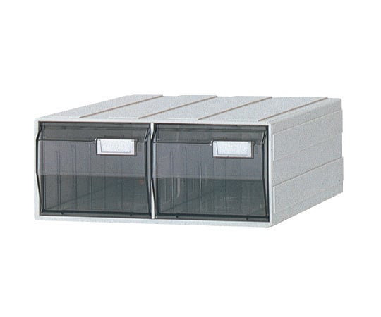 Cassette B5 type (two drawers, left and right) Clear HB5-003 1 pc