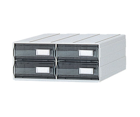 カセッター B5タイプ(引出4マス)クリアー HB5-004 1個