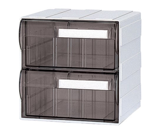 Cassette A5 size or smaller (W186 x D192 x H186mm) 2 drawers, top and bottom, amber (light-shielding) HA5-062 1 pc