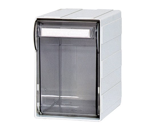 Cassette (chip case) A5 size or smaller (W125 x D192 x H186mm) forward tilt 1 stage clear HA5-N41 1 piece