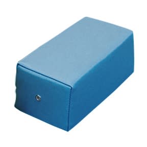 カラー診察用角マクラ 診察用枕 02-2336-0016 ビニルレザーメディブルー 高田ベッド製作所 TB-77C-01