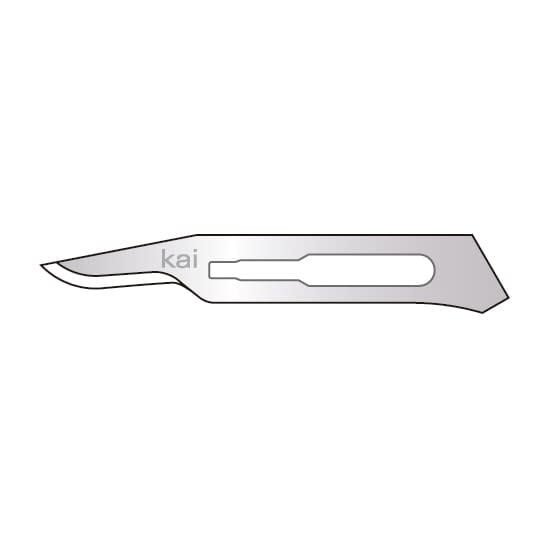 KAI Replacement Scalpel Blade (General Use) 05-3500-12 Kai Industries 315C-A (NO.15C) 100 pieces