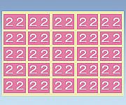 칼라 넘버 라벨 15×30mm(2) 1봉(25편×10장입) CNL-L02 1봉(25편×10장입)