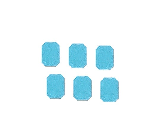 Magnet mark (no text) Water blue 6 pieces JC type 1 set (6 pieces)