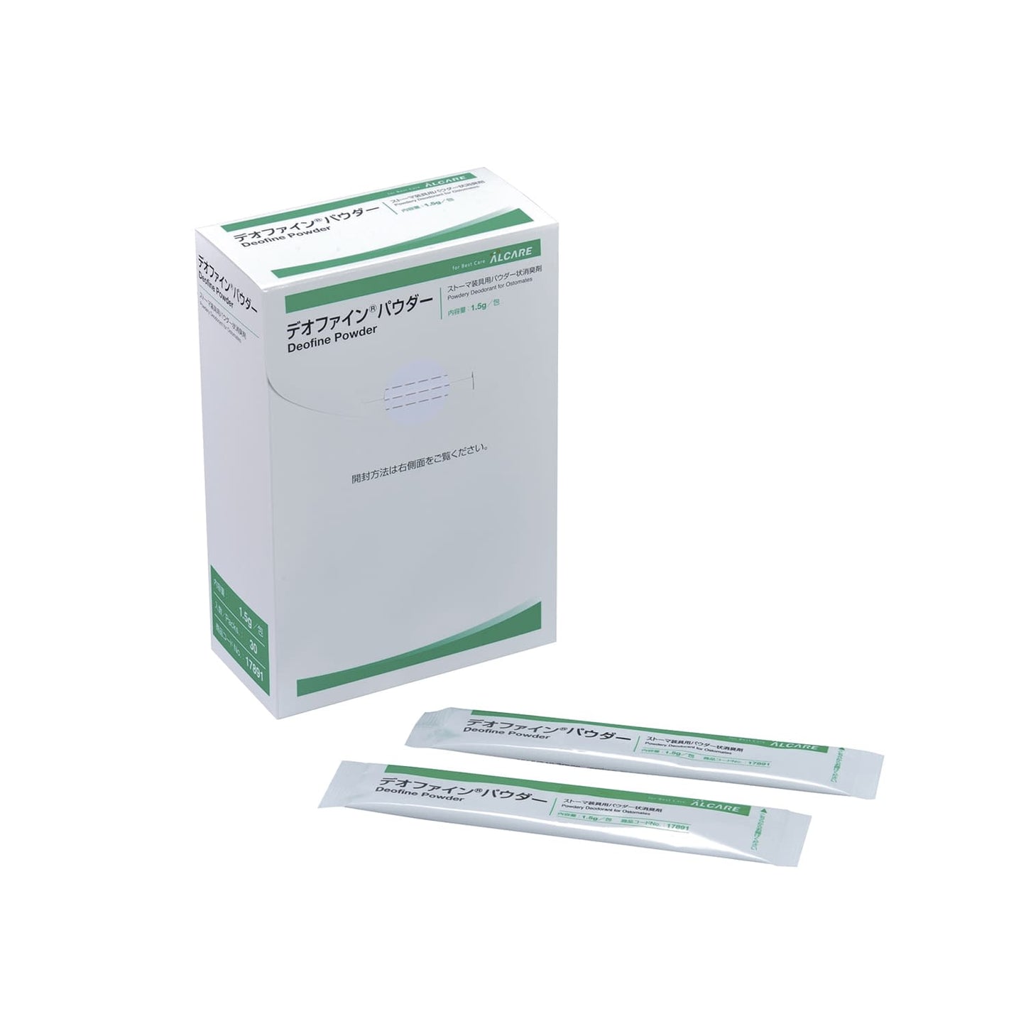 デオファインパウダー ストーマケア用品 23-5456-00 アルケア 17891(30ホウイリ)