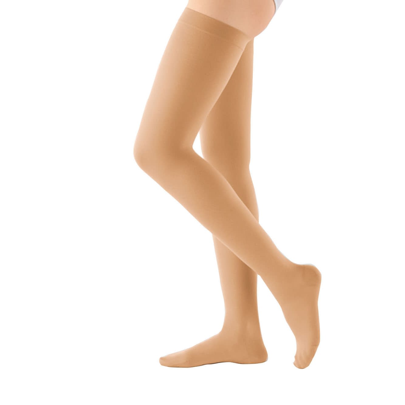Ansilk 2 (Stockings, both legs) Compression stockings/socks 23-6320-00 Alcare 18481 (LL) Light brown