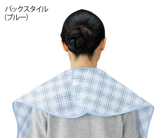 Water-repellent dining apron, blue, T-210S, 1 piece