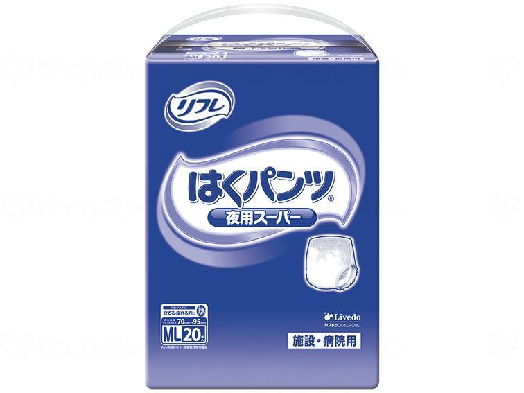 Livedo G Hakupantsu Night Super Bag ML