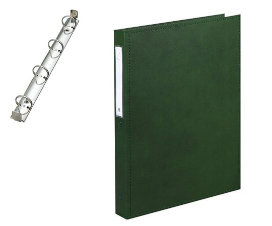 카르테북 A4・4홀・스탠다드 그린 CY4-4L 1권