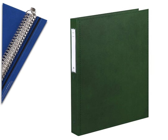 カルテブック A4・30穴・スタンダード グリーン CY4-30L 1冊