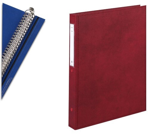 カルテブック A4・30穴・スタンダード レッド CY4-30L 1冊