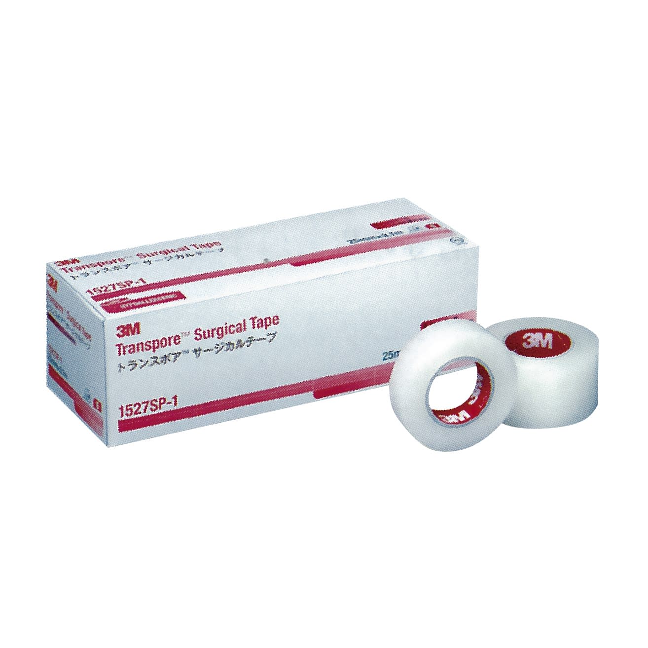 Transpore (Small Pack) Surgical Tape 24-5510-05 3M Japan 1527SP-1(25) 6 cans
