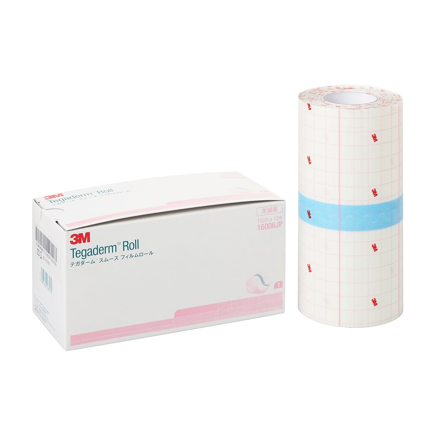 Tegaderm Smooth Roll Dressing Material 24-5533-02 3M Japan 16006JP (15CMX12M) 1 can