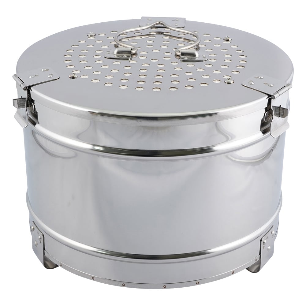 Filter-type gauze can, round type, φ270×180mm, 1 piece