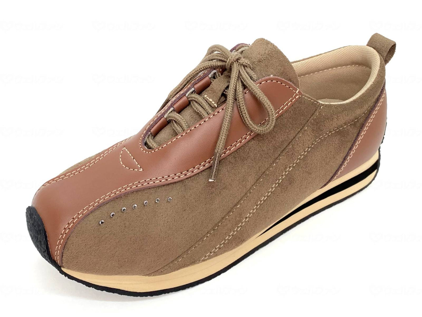 アスティコタウニークラブフィル サンドカーキ 24.5