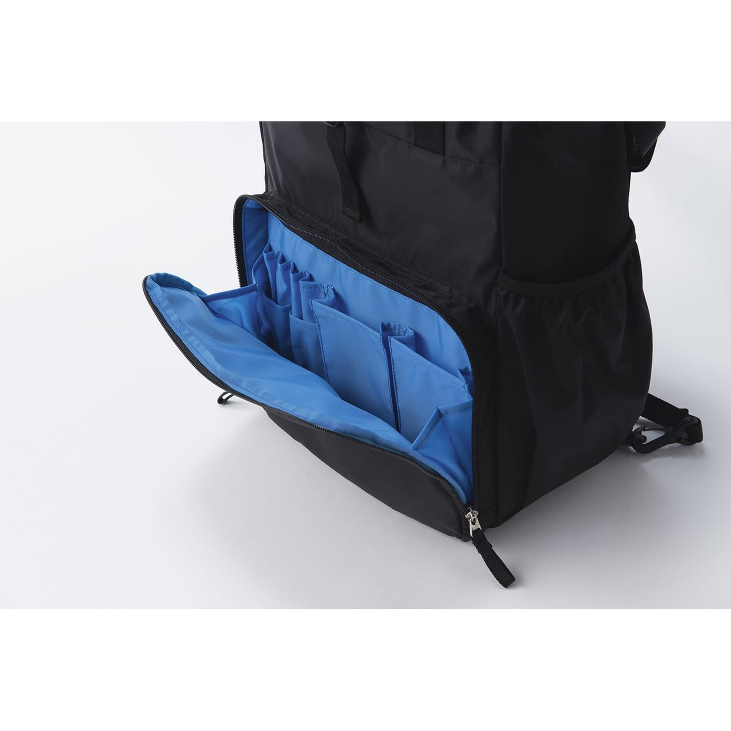 2-way tote bag, visiting bag, doctor's bag, 24-7261-00 KAZEN KZN901-15 (black)