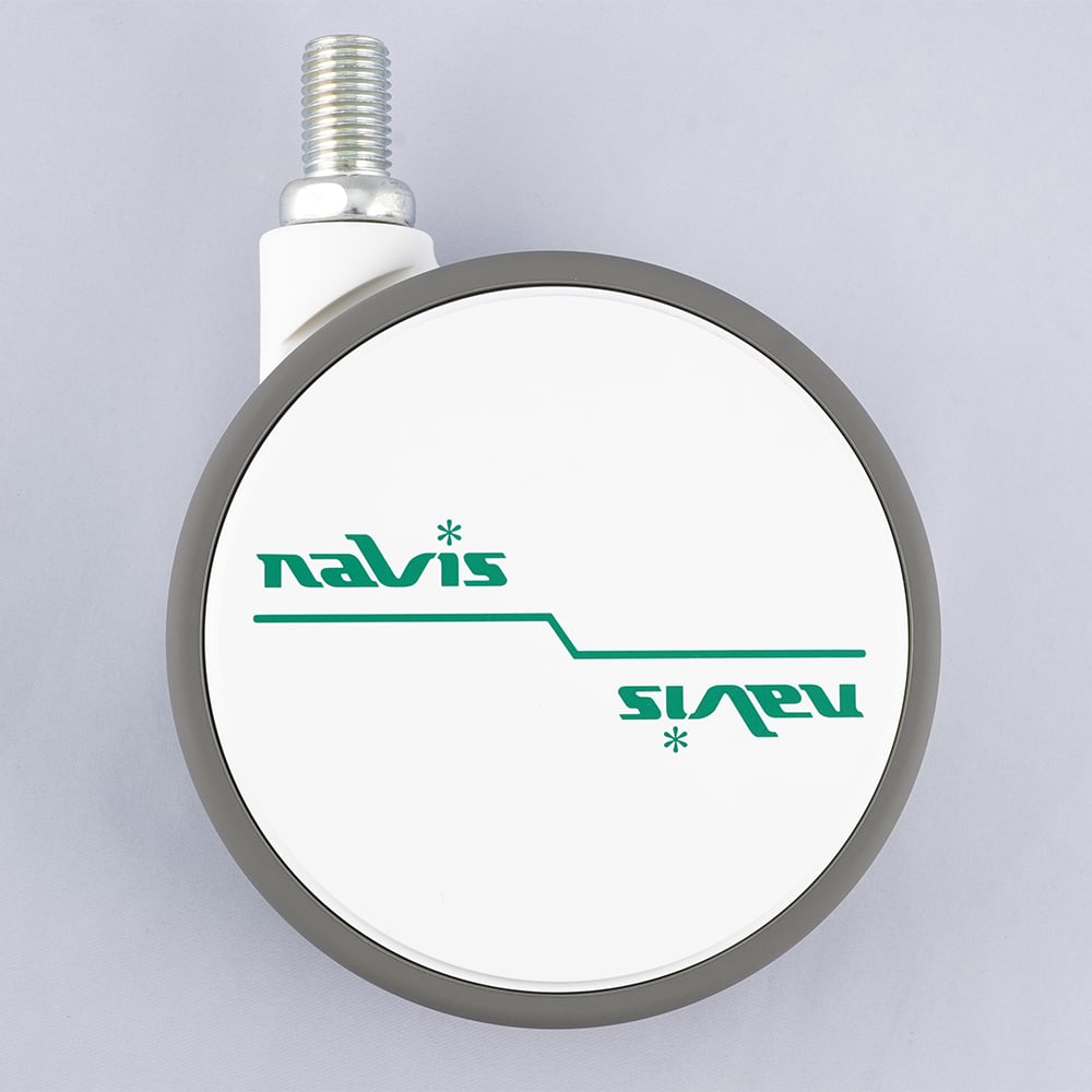 Navis caster φ130 M16 without stopper FW130N16L-25-AZ 1 piece