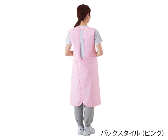 입욕 개조 앞치마 (면 패스너 타입) 핑크/M 6012(M) 1장