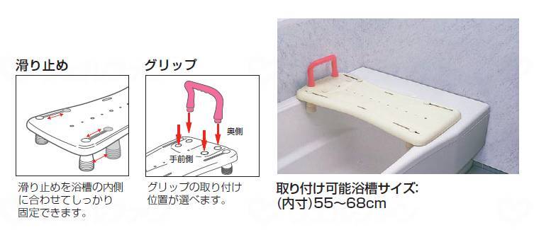 リッチェル浴そうボード (W)