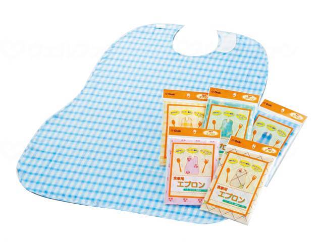 Osaka Medical Osaka Eating Apron Blue