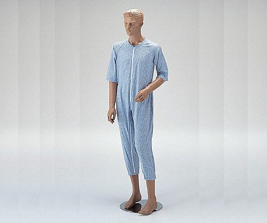 앞 개방 개호 네마키 (록 기능 첨부) 블루/M 4300 1장