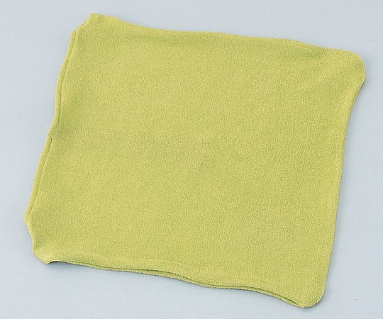 ビーズパッド 角座用パイルカバー(黄緑) 1枚