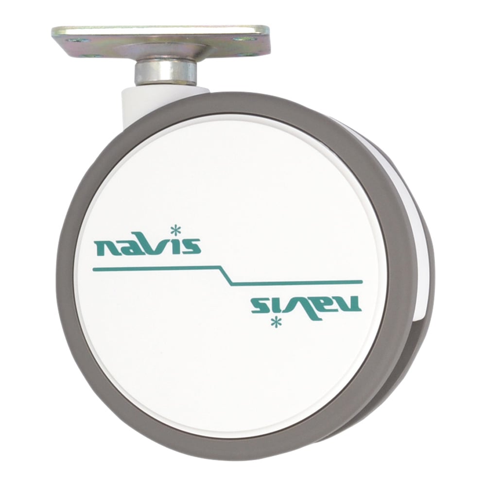 Navis Caster φ100mm Plate without stopper FW100-AZ 1 piece