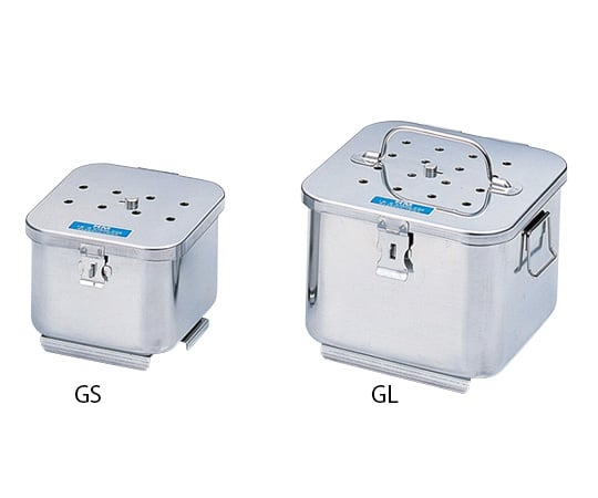 Square caster for tabletop autoclave (lid and bottom opening and closing type) 120 x 120 x 85 mm GS 1 piece
