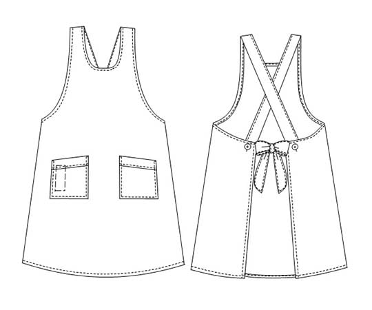 케어 앞치마 블루 SR-16 1장