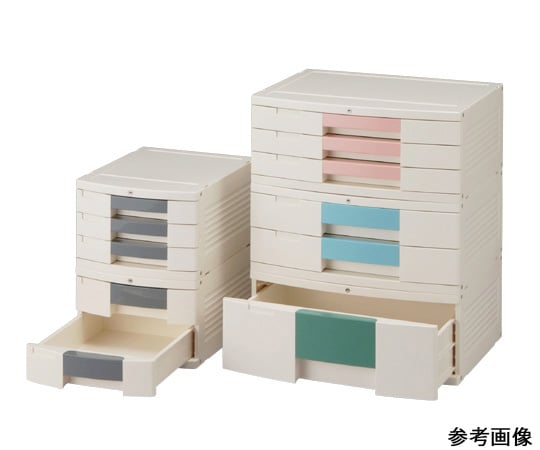 Tray Box (with lock) A4 size, gray, 290 x 360 x 205 mm, 404H, 1 piece