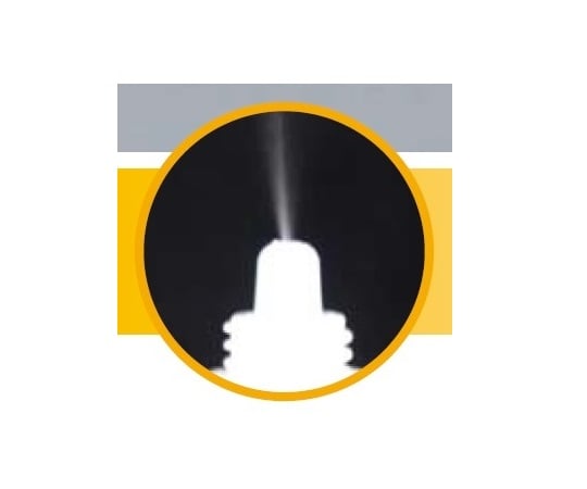 Nasal spray bottle, 15mL, red cap, 100 bottles, 491500, 1 box (100 bottles)