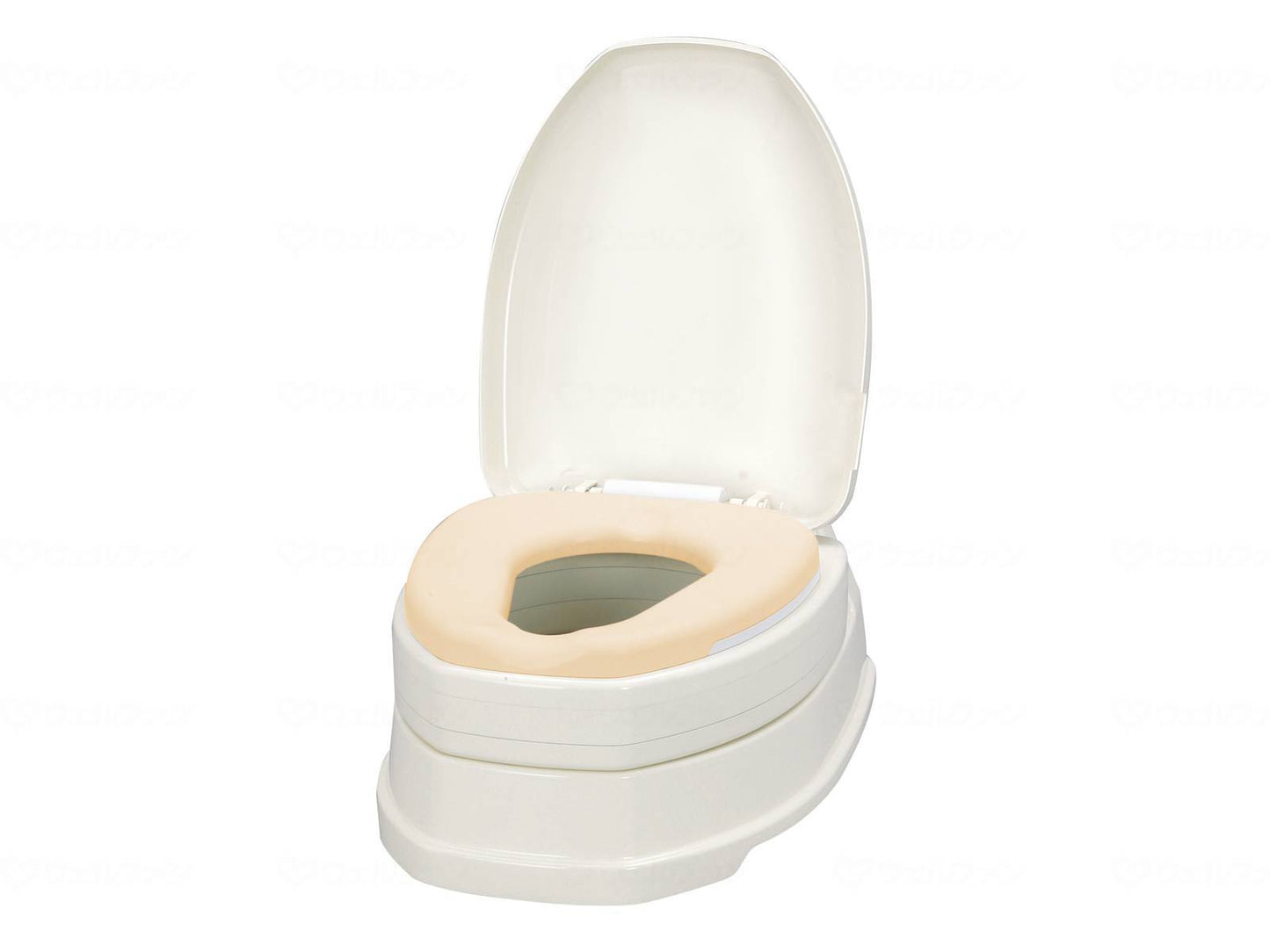 アロン化成サニタリエースODソフト便座両用式 補高#5 アイボリー