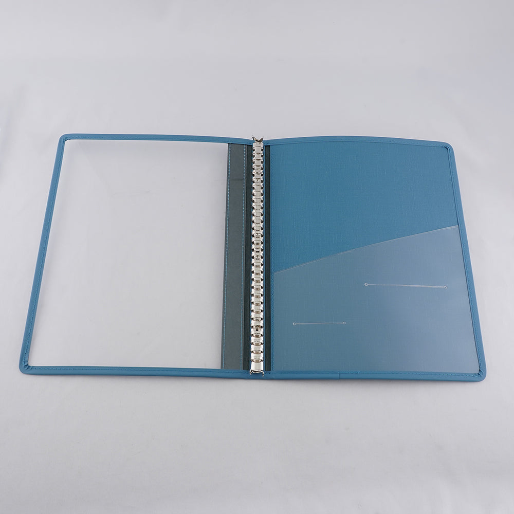 Chart Book X-shaped 30 holes Blue Back width 20mm NSC-420-30 1 book