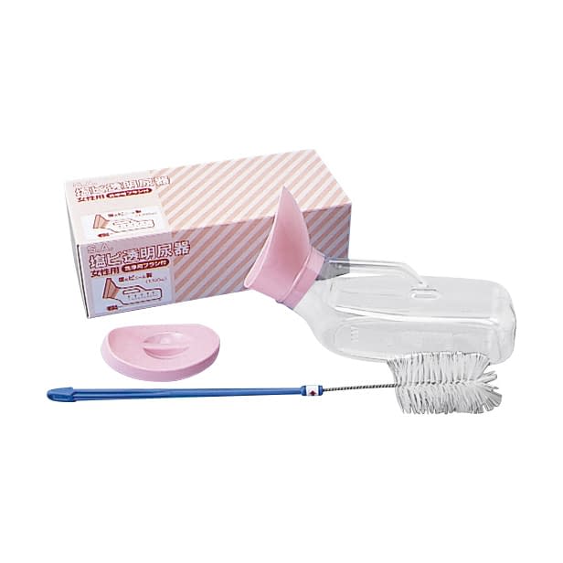 SA 표시 PVC 투명 요기(여성용) 여성용 요병 01-5165-01 아사이 상사 1100CC(브러쉬트키)