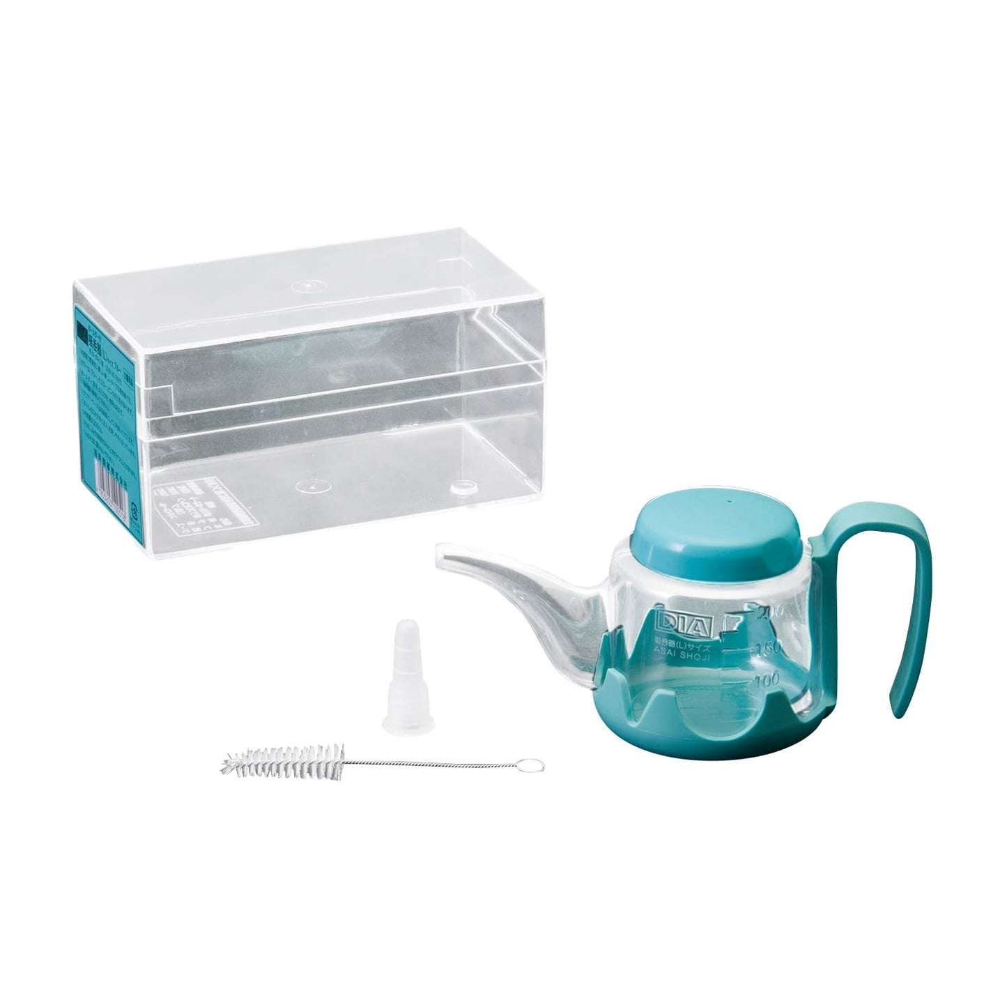 Medicine bottle with diamond holder (L) 19-5050-00 Asai Shoji Blue (200CC)