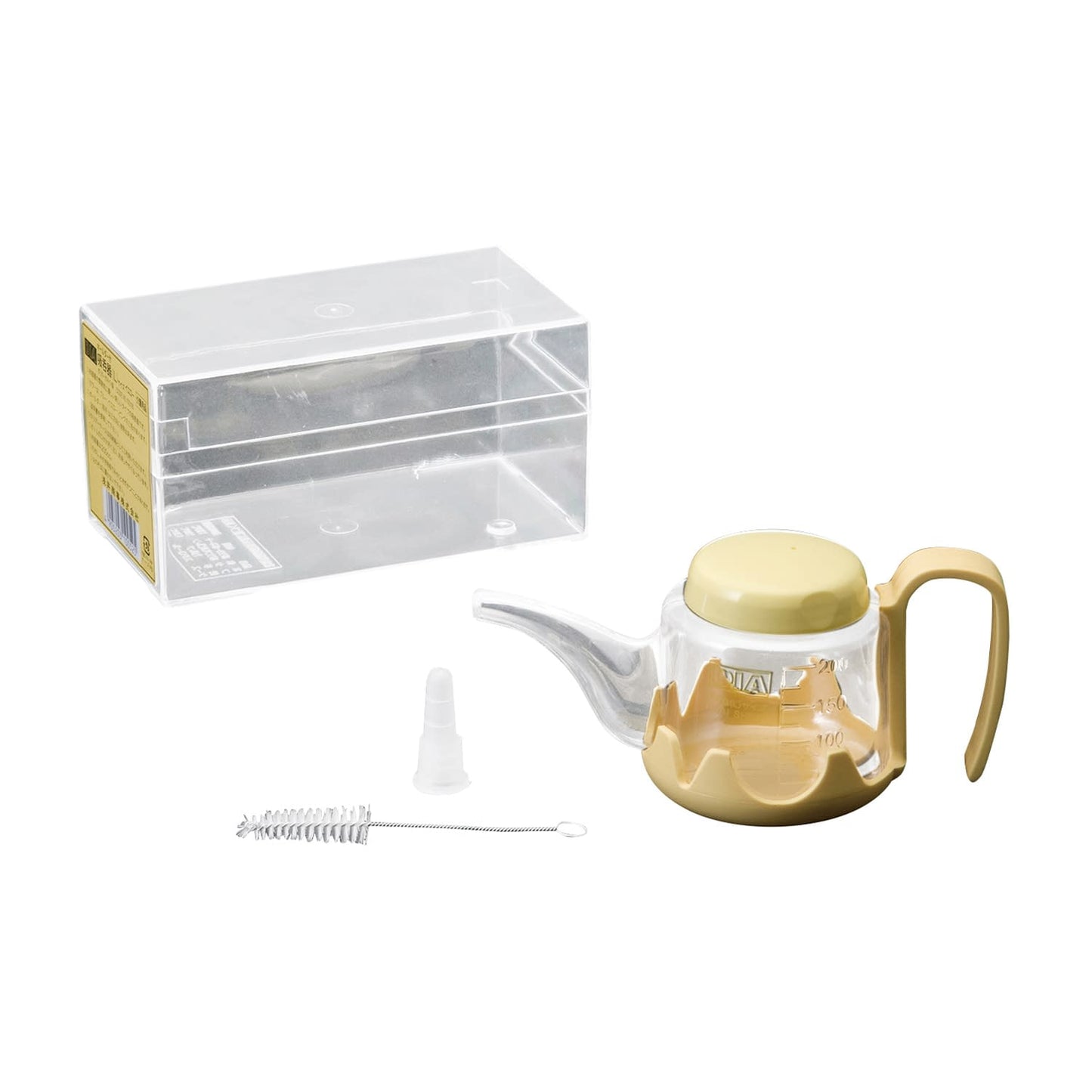 Diamond Mark Holder with Medicine Sniffing Device (L) 19-5050-01 Asai Shoji Yellow (200CC)