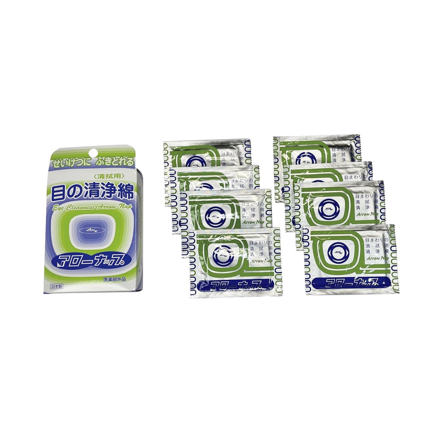 Arrow Nap Cleansing Cotton 25-2750-00 Arrow Medical Products 8 Pouches