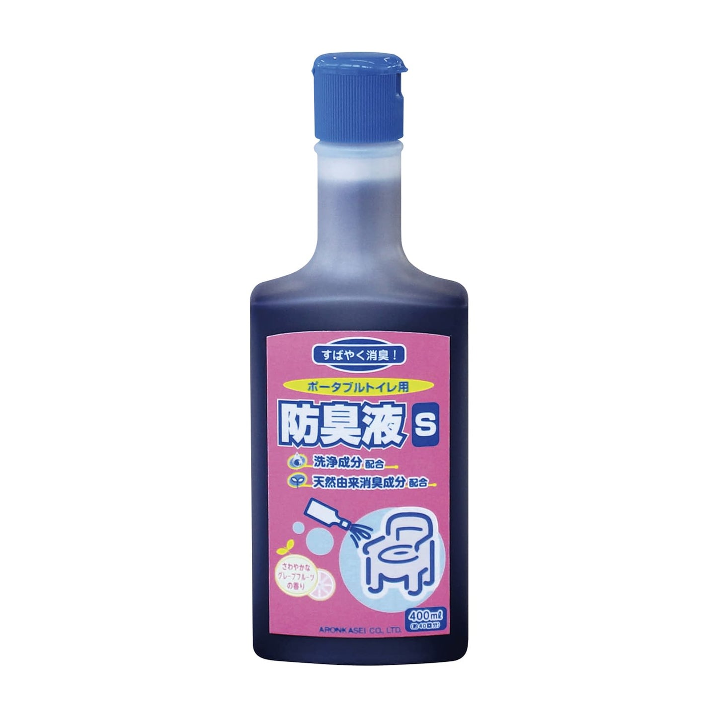 Deodorizing Liquid for Portable Toilets S Deodorizing Liquid/Deodorizer (for Portable Toilets) 20-6083-01 Anju 533-202 (400ML)