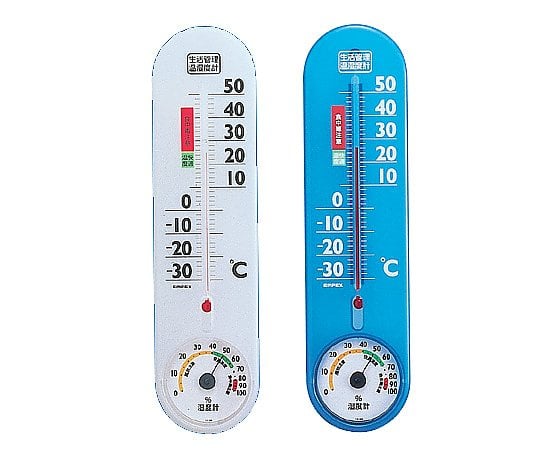 Life Management Thermometer and Hygrometer Rod Thermometer White TG-2451 1 piece