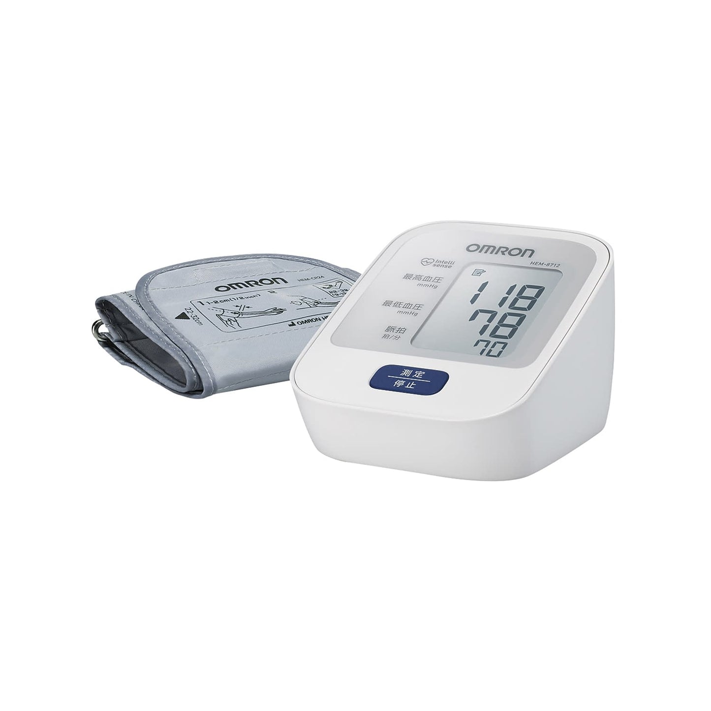 Digital blood pressure monitor (upper arm type) 24-4165-00 Omron Healthcare HEM-8712