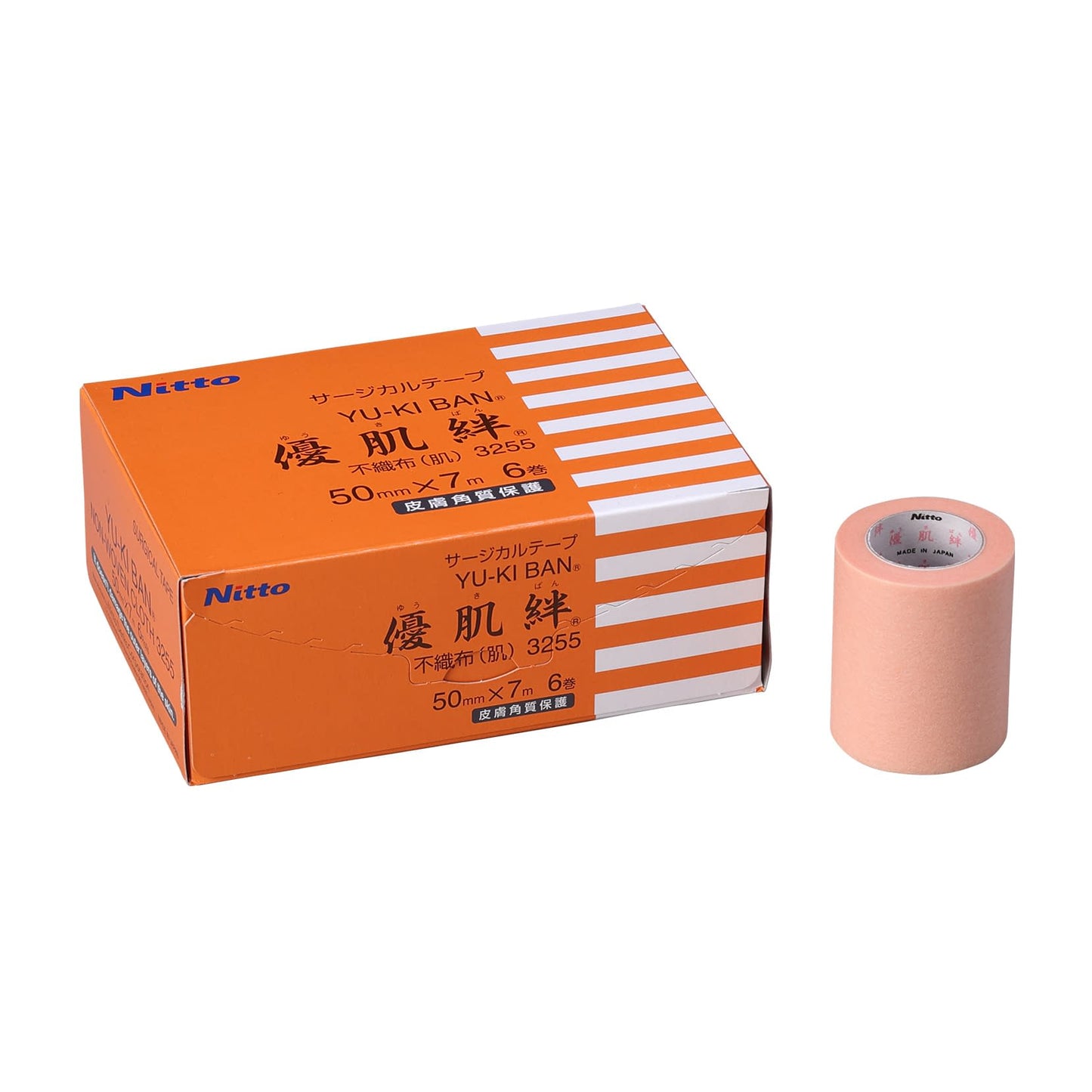 부드러운 유대 부직포 (피부) 서지컬 테이프 24-6789-02 부드러운 피부 3255 (50MMX7M)