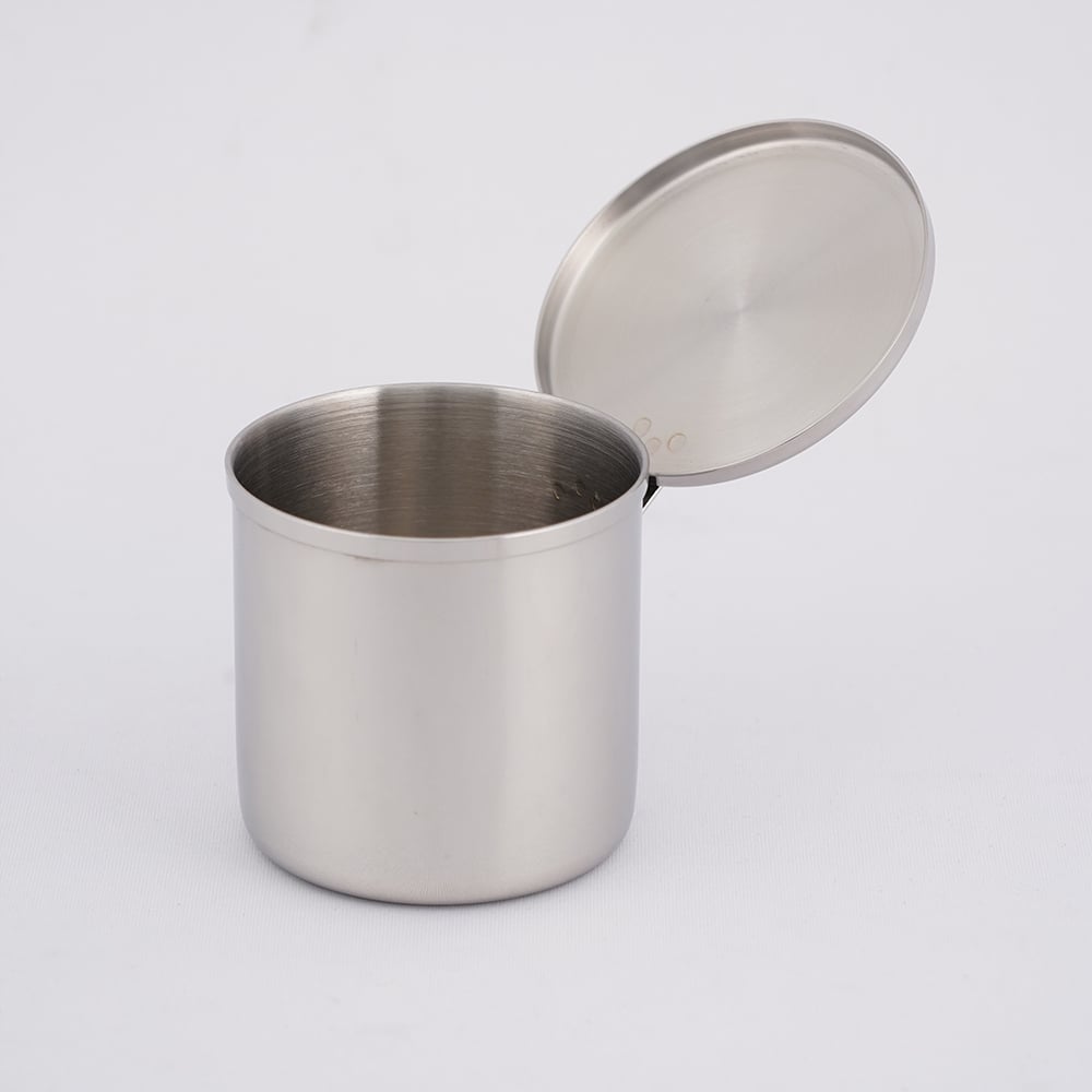 万能壺 125mL φ55×55mm ステンレス(SUS316)モリブデン耐酸鋼 1個