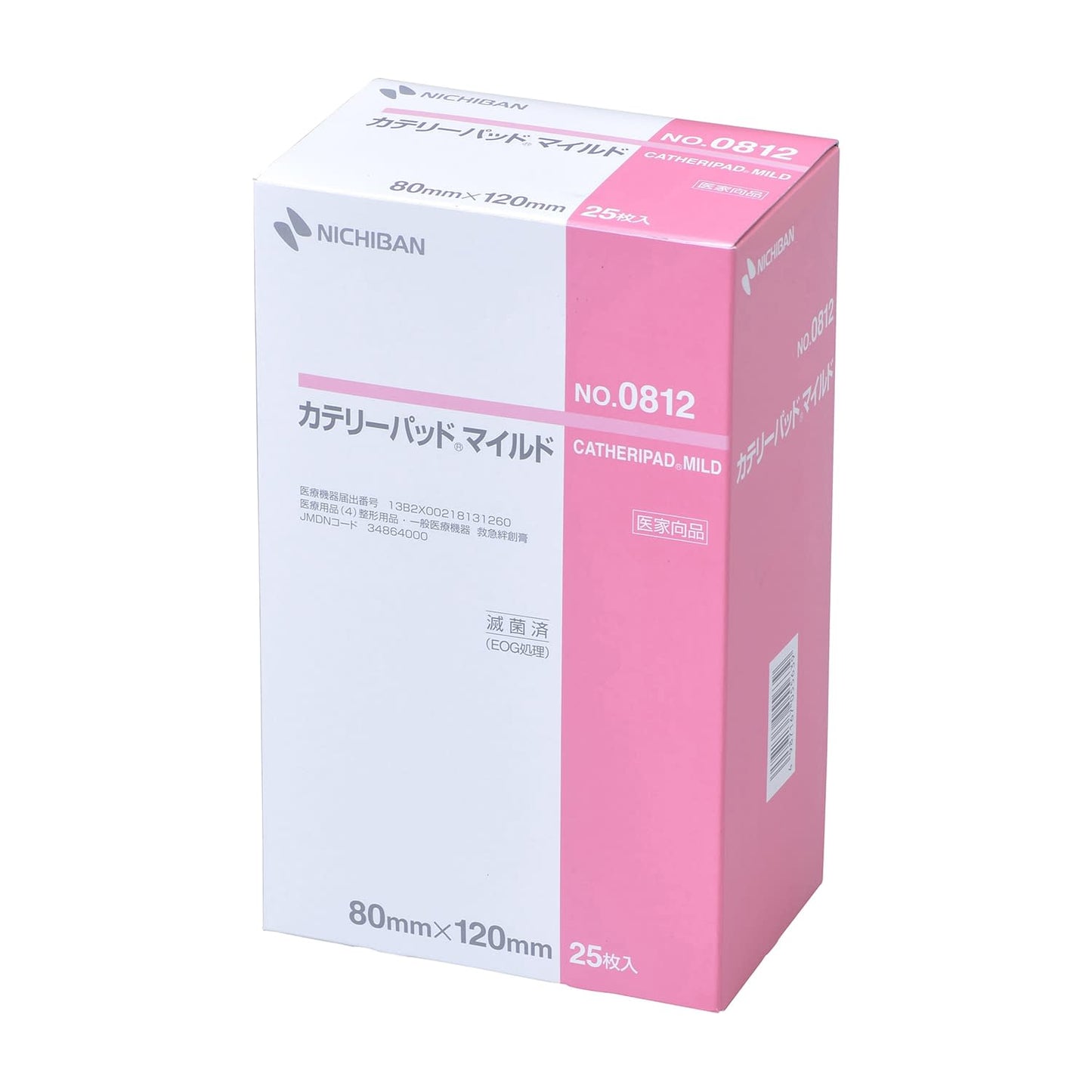 카테리 패드 마일드 드레싱재 23-3843-02 니티반 NO.0812(80X120)
