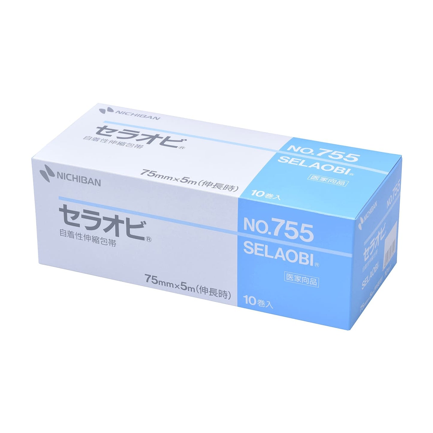 Ceraobi No. 755 Adhesive Bandage 07-3380-04 Nichiban SLB755 (75X5M) 10 cans